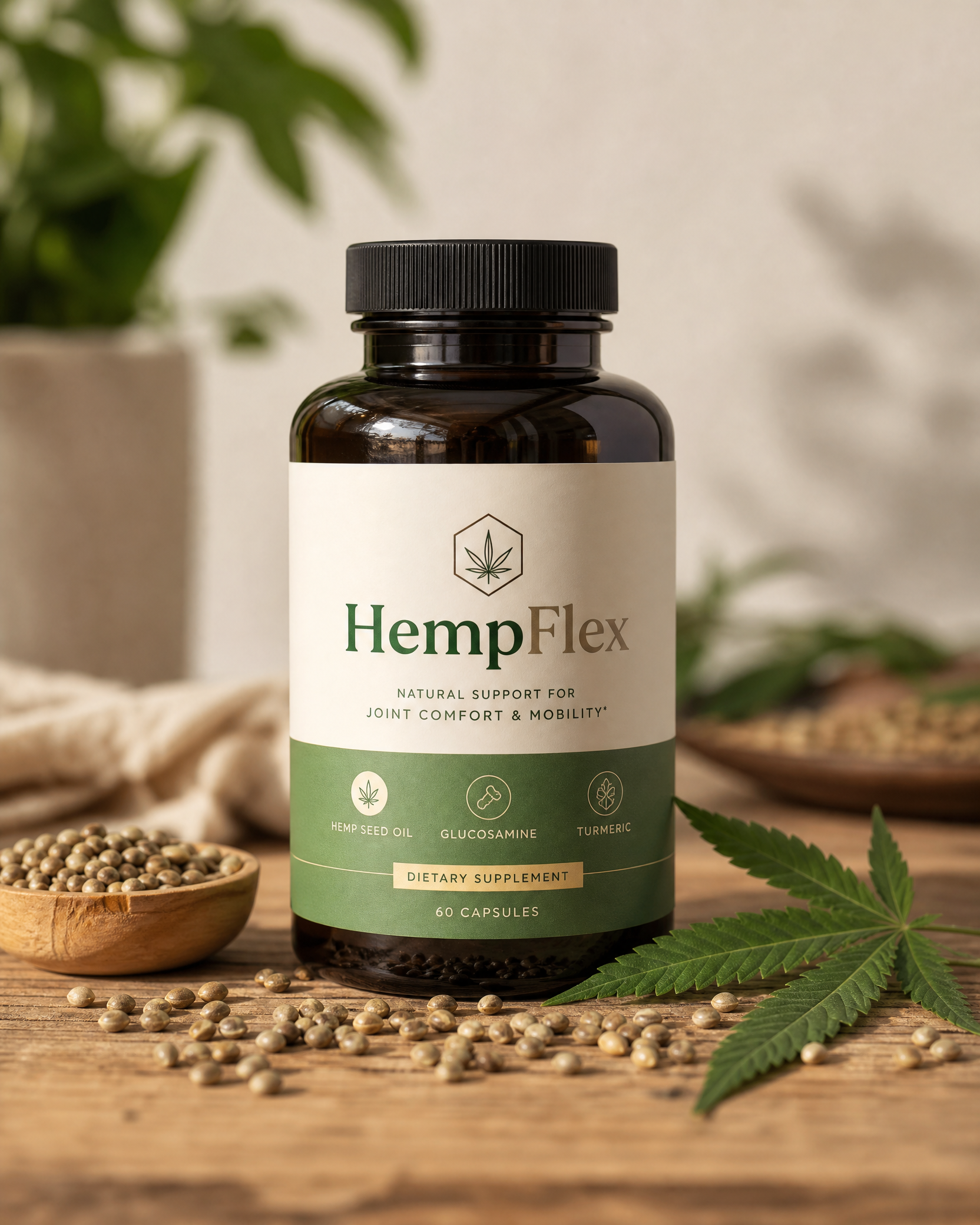 HempFlex buteliukas